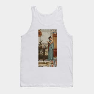 His Birthday Gift by John William Godward Tank Top